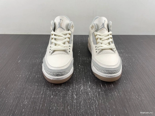 One Kick Jordan 3 Craft Air Ivory FJ9479-100 0803